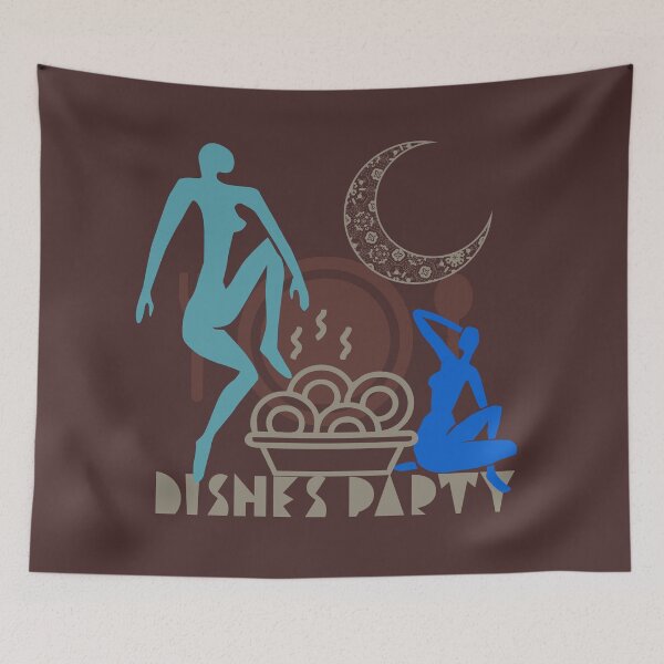 Item preview, Abstract Art Dishes Party designed and sold by STPalettePlace.