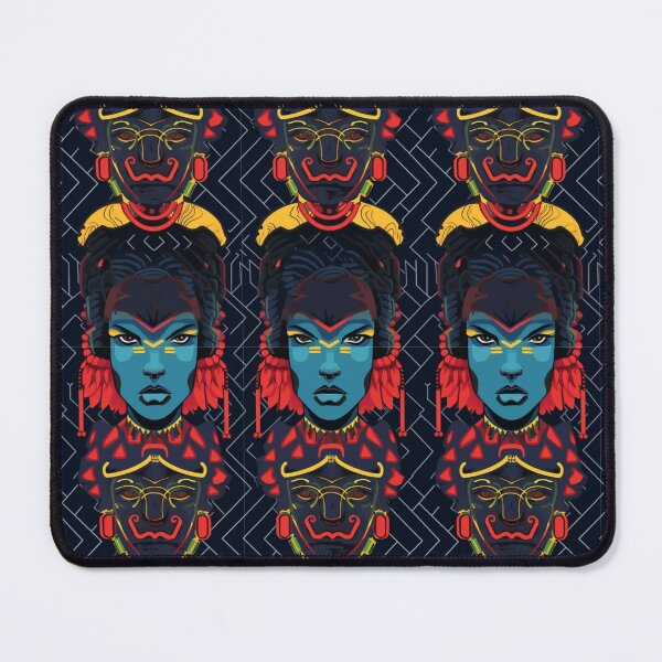 Item preview, Ethnic Afrocentric Locs Tribal Pattern designed and sold by LocFestNYC.