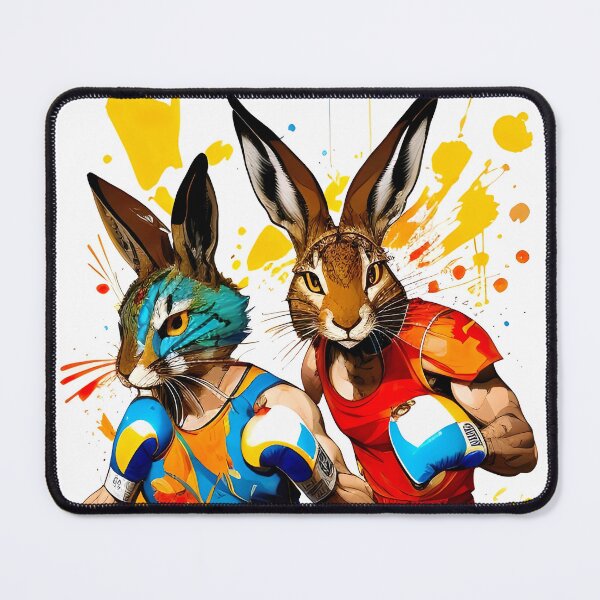 Item preview, Boxing Jackrabbits  designed and sold by Awesome Things.