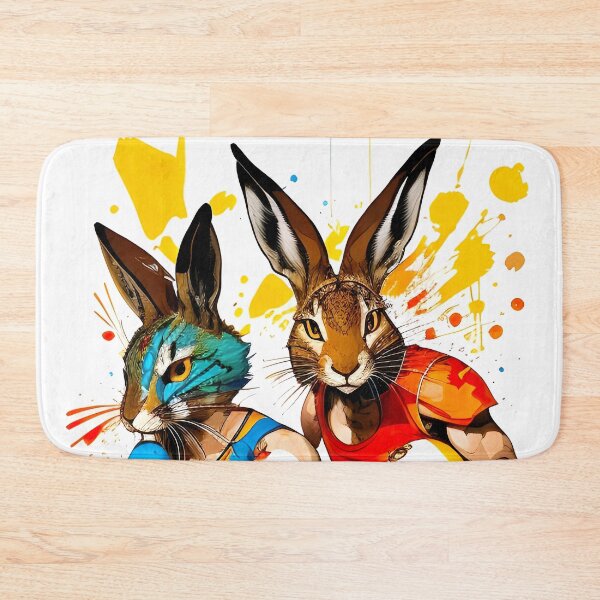Item preview, Boxing Jackrabbits  designed and sold by Awesome Things.