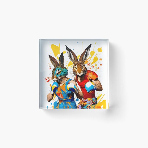 Item preview, Boxing Jackrabbits  designed and sold by Awesome Things.