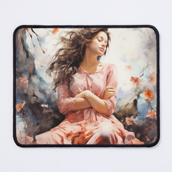 Item preview, Meditation Art in Watercolor Style designed and sold by Namrata-B.