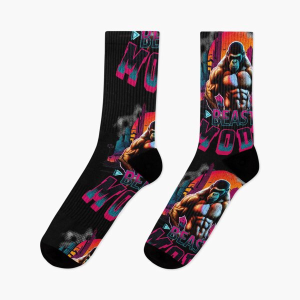Item preview, Beast Mode | Gorilla Gym | Cyberpunk Style designed and sold by Tee-Craftify.