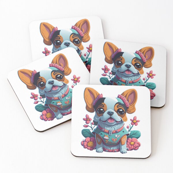 Item preview, Cute Kawaii Dog designed and sold by GalleryGlow Fantasy Art.