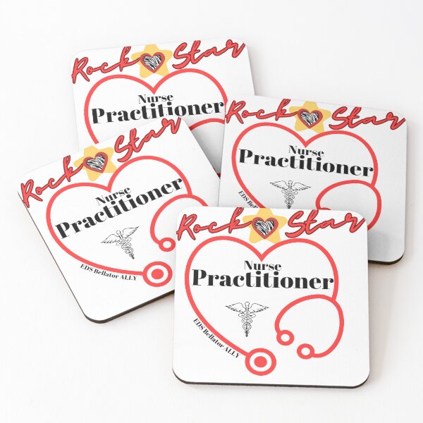 Item preview, Rockstar Nurse Practitioner,  celebrating medical professionals designed and sold by Largerterritory.