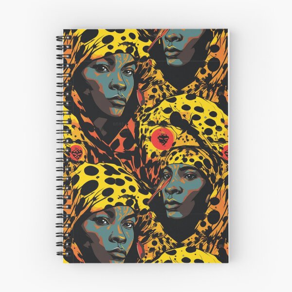 Item preview, Leopard Locs Afrocentric Tribal Pattern designed and sold by LocFestNYC.