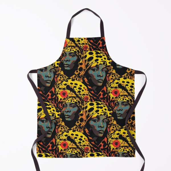 Item preview, Leopard Locs Afrocentric Tribal Pattern designed and sold by LocFestNYC.