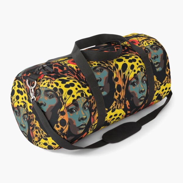 Item preview, Leopard Locs Afrocentric Tribal Pattern designed and sold by LocFestNYC.