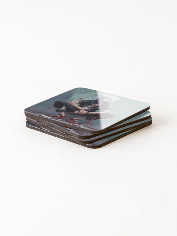 Thumbnail 4 of 5, Coasters (Set of 4), Punk Rocker designed and sold by TheVisualCrowd.
