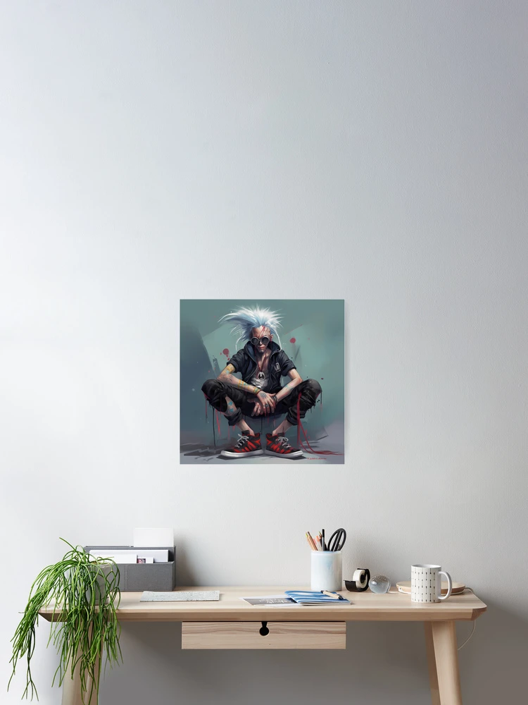 Thumbnail 2 von 3, Poster, Punk-Rocker designt und verkauft von TheVisualCrowd.