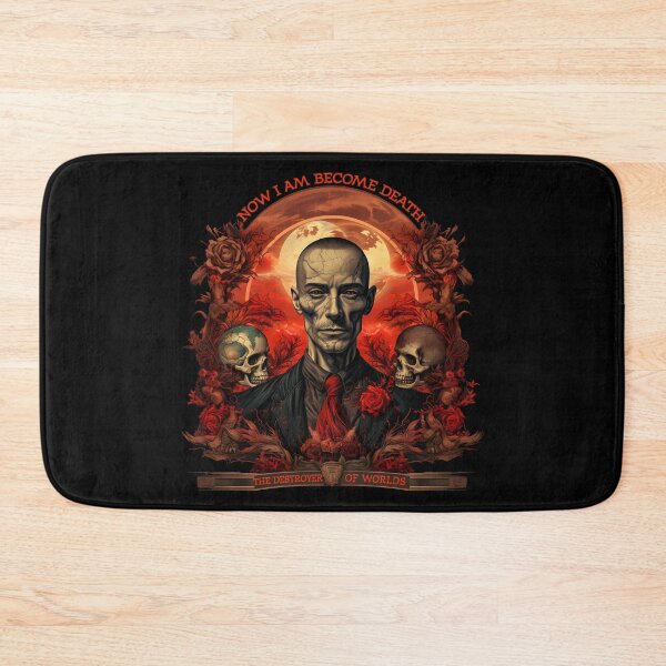 Item preview, Robert Oppenheimer Quote - Now I Am Become Death, The Destroyer of Worlds - Get This designed and sold by AlanPhotoArt.