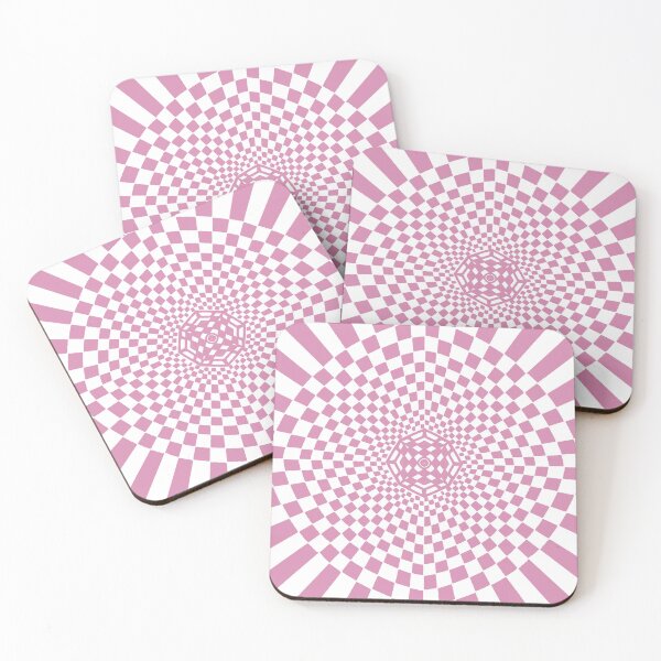 Item preview, Checker Board Mosaic - pink & white designed and sold by CeriLodge.