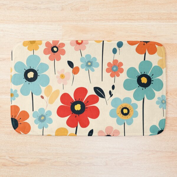 Item preview, Vibrant and Colorful Floral Pattern: Nature's Splendor in Every Detail designed and sold by ShopWilPrints.