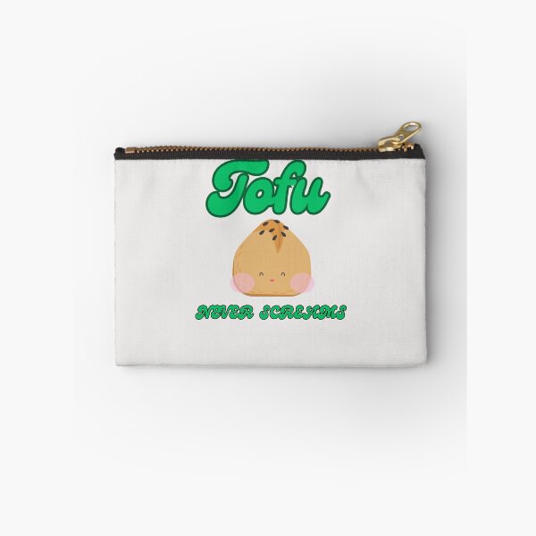 Item preview, TOFU NEVER SCREAMS - Funny Vegetarian Quote   designed and sold by unique things.