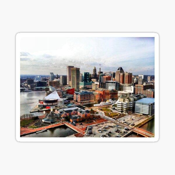 Item preview, Baltimore Inner Harbor designed and sold by Polly Peacock.