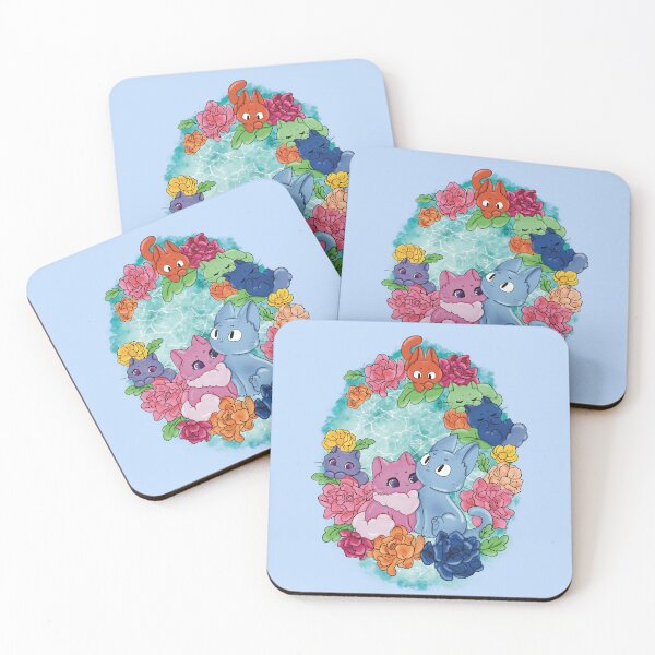 Item preview, cat family designed and sold by Eikia.