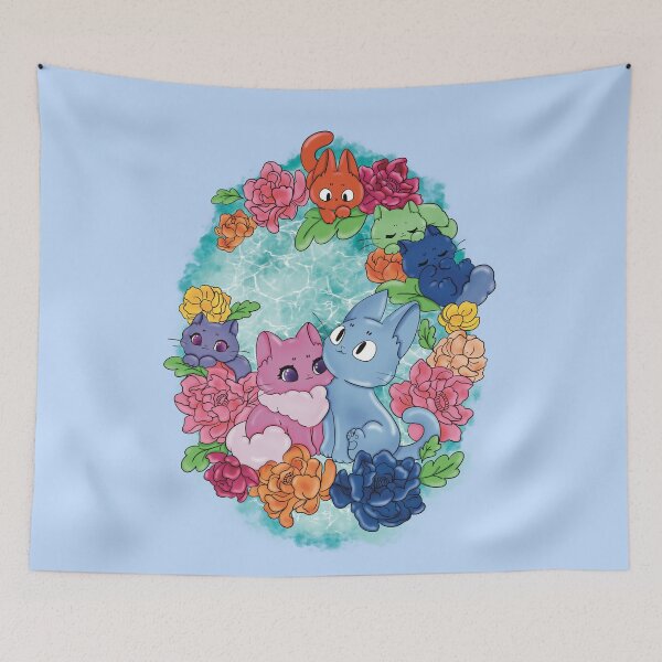 Item preview, cat family designed and sold by Eikia.