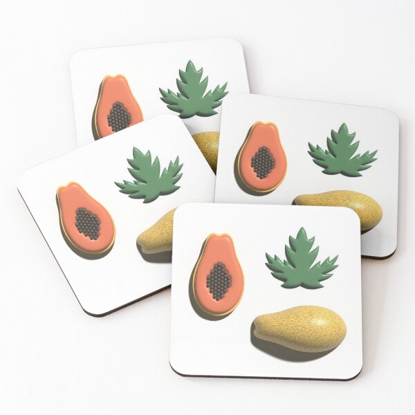 Item preview, 3D rendering papaya tropical fruit designed and sold by EngineerGoC.