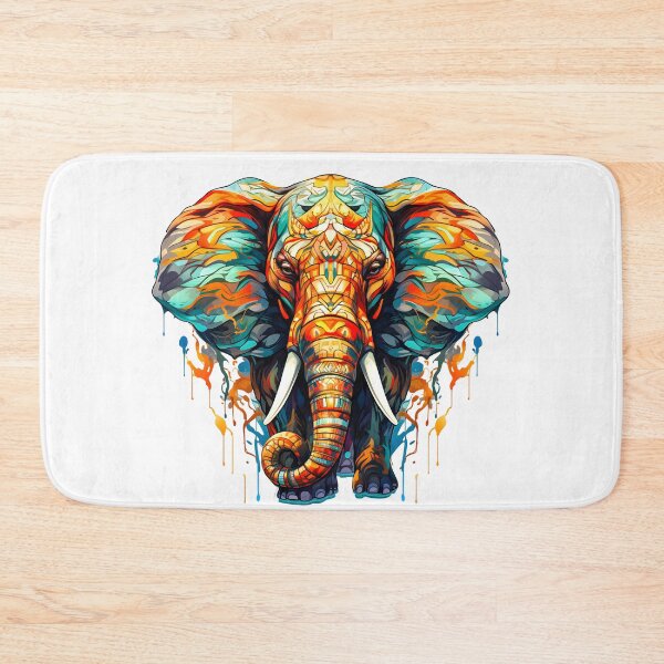 Item preview, Psychedelic Elephant Art - Perfect Gift For Elephant Lovers - Get This designed and sold by AlanPhotoArt.
