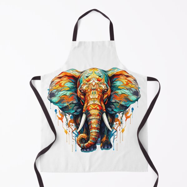 Item preview, Psychedelic Elephant Art - Perfect Gift For Elephant Lovers - Get This designed and sold by AlanPhotoArt.