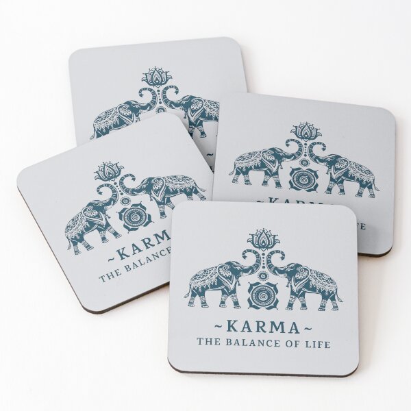 Item preview, Karma The Balance of Life Indian Elephants designed and sold by CarleLS.