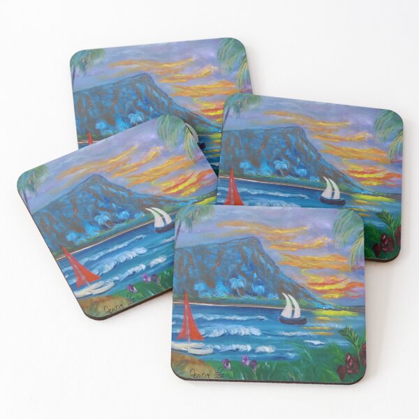 Item preview, Sailing Around Diamond Head designed and sold by jennyleeandjim.