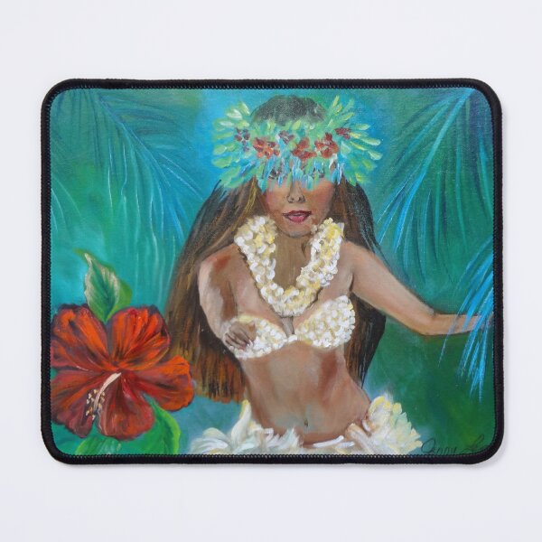 Item preview, Hula Among the Palms designed and sold by jennyleeandjim.