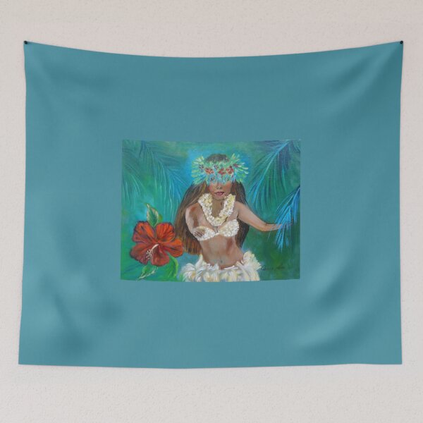 Item preview, Hula Among the Palms designed and sold by jennyleeandjim.