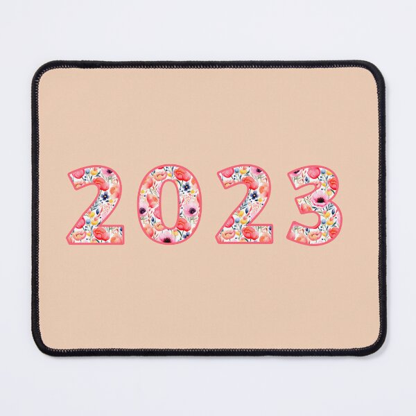 Item preview, Floral Watercolor Numbers 2023 designed and sold by taniasofia.