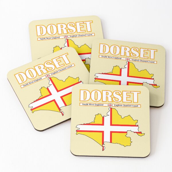 Item preview, Dorset UK map flag designed and sold by antonietta40.