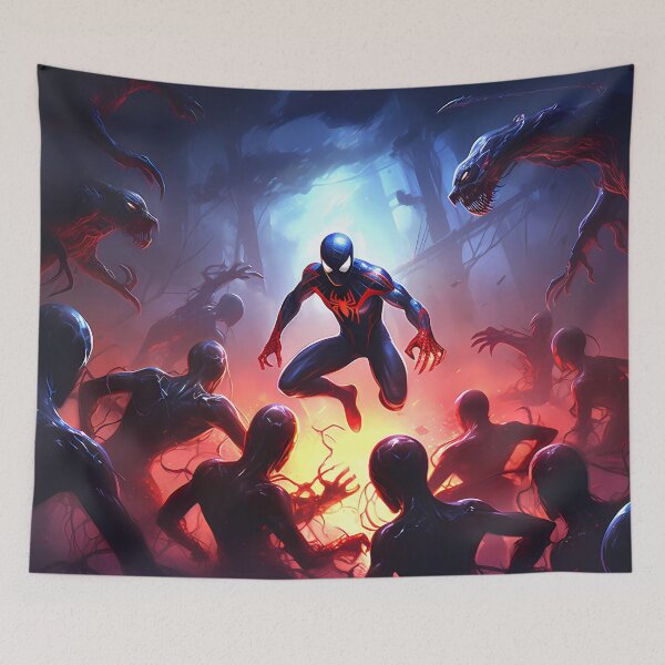 Item preview, Spider 2099 - Miguel Ohara VS Dark Spiderverse designed and sold by TheVisualCrowd.