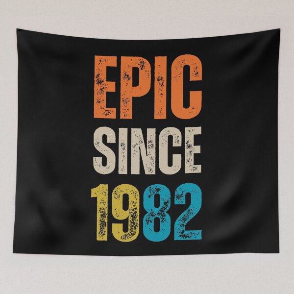 Item preview, Epic since 1982 - vintage birthday gift - birth year classic design designed and sold by Uplife-MyStore.