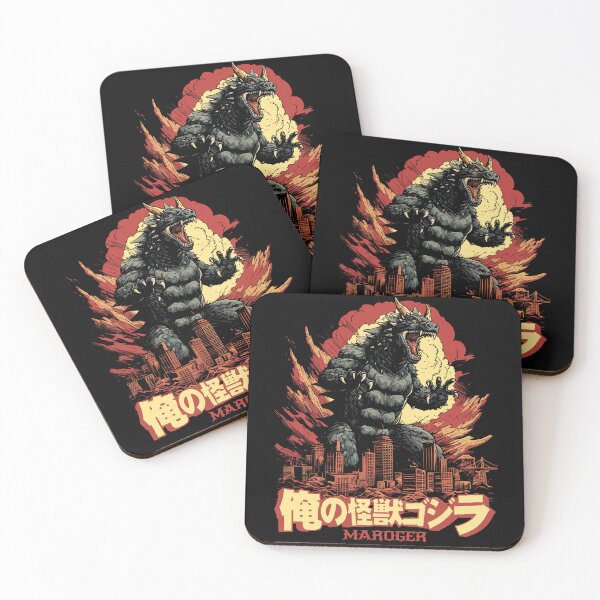 Item preview, Gojira kaiju attacking city design designed and sold by tommulliner.