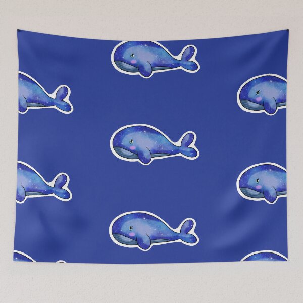 Item preview, Galaxy Whale Cute Animal Design designed and sold by FairyAlpaca.