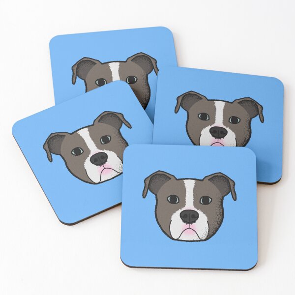 Item preview, Cute Dog Pitbull Vintage Grunge Illustrated designed and sold by Cayden Colias.
