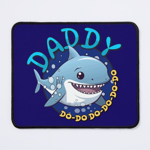 Item preview, Daddy Shark Kawaii Style Design: A Playful Twist on Underwater Adventures designed and sold by Sir Meow Meow.