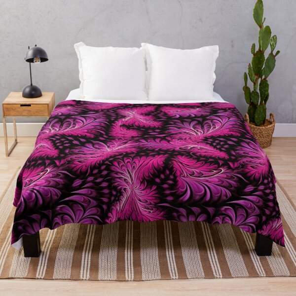 Item preview, Magenta Black Fractal designed and sold by Sturdust.