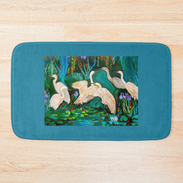 Item preview, Egrets designed and sold by jennyleeandjim.