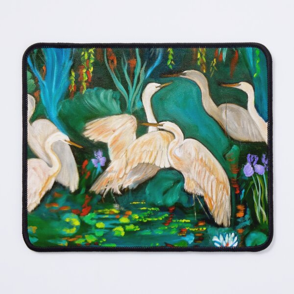 Item preview, Egrets designed and sold by jennyleeandjim.