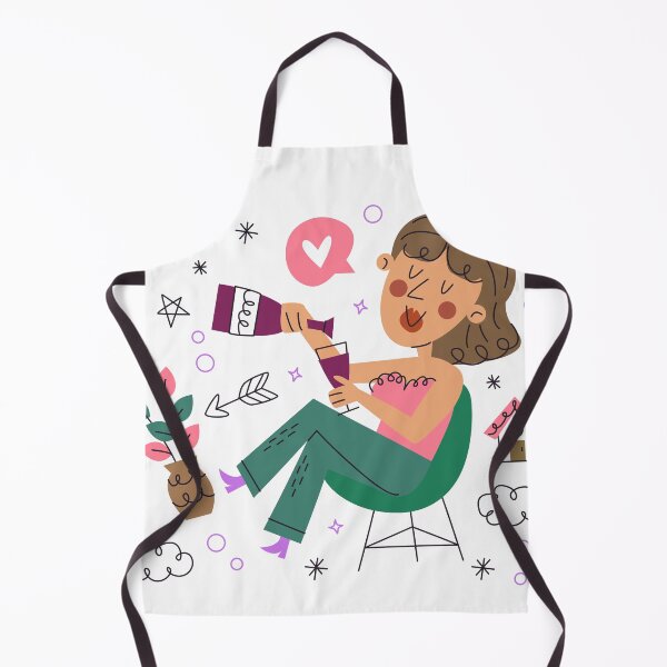 Item preview, Top Colorful Lady, dibujo a mano relax girl, superventas designed and sold by roisud.