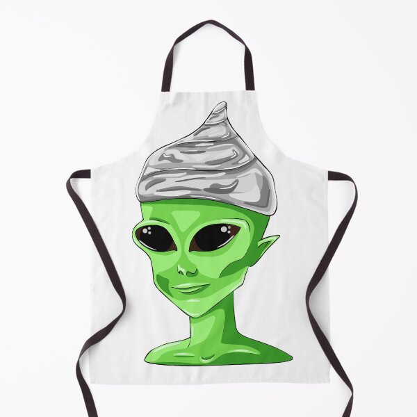 Artikelvorschau, Alien mit Aluhut entworfen und verkauft von Tinkerleah.