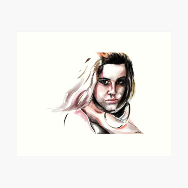Lana Del Rey Portrait Wall Art for Sale | Redbubble
