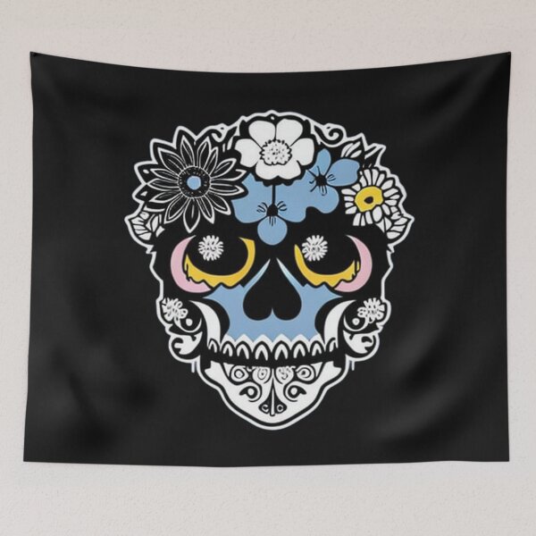 Item preview, happy skull 7 designed and sold by MariluValdez.