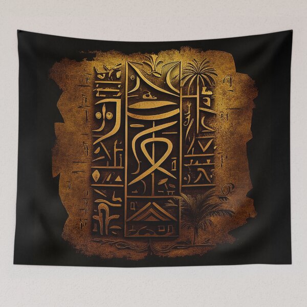Item preview, HIEROGLYPHIC  ART designed and sold by ARTY-creation.