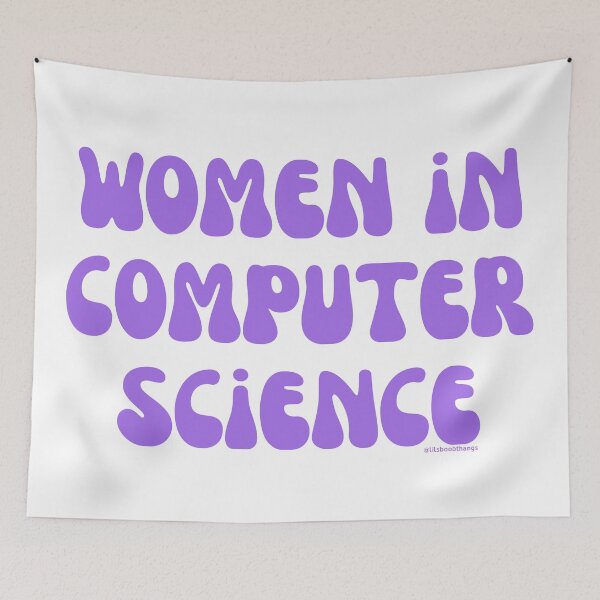 Aperçu de l'œuvre Les femmes en informatique, les femmes dans la technologie, v43, la science, la technologie, l'ingénierie et les mathématiques | @lilsboobthangs créée et vendue par lilsboobthangs.