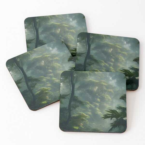 Item preview, Forest Landscape Dense Exquisite Forest Landscape Art designed and sold by Sandydesign.
