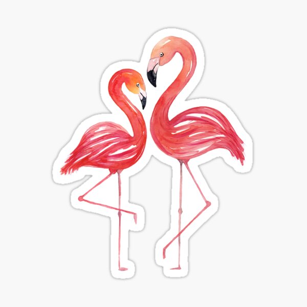 Valentine Stickers Flamingo Stickers Kids Valentines Day Sticker Valentine  Labels Classroom Party Tickled Pink Flamingo Valentines 