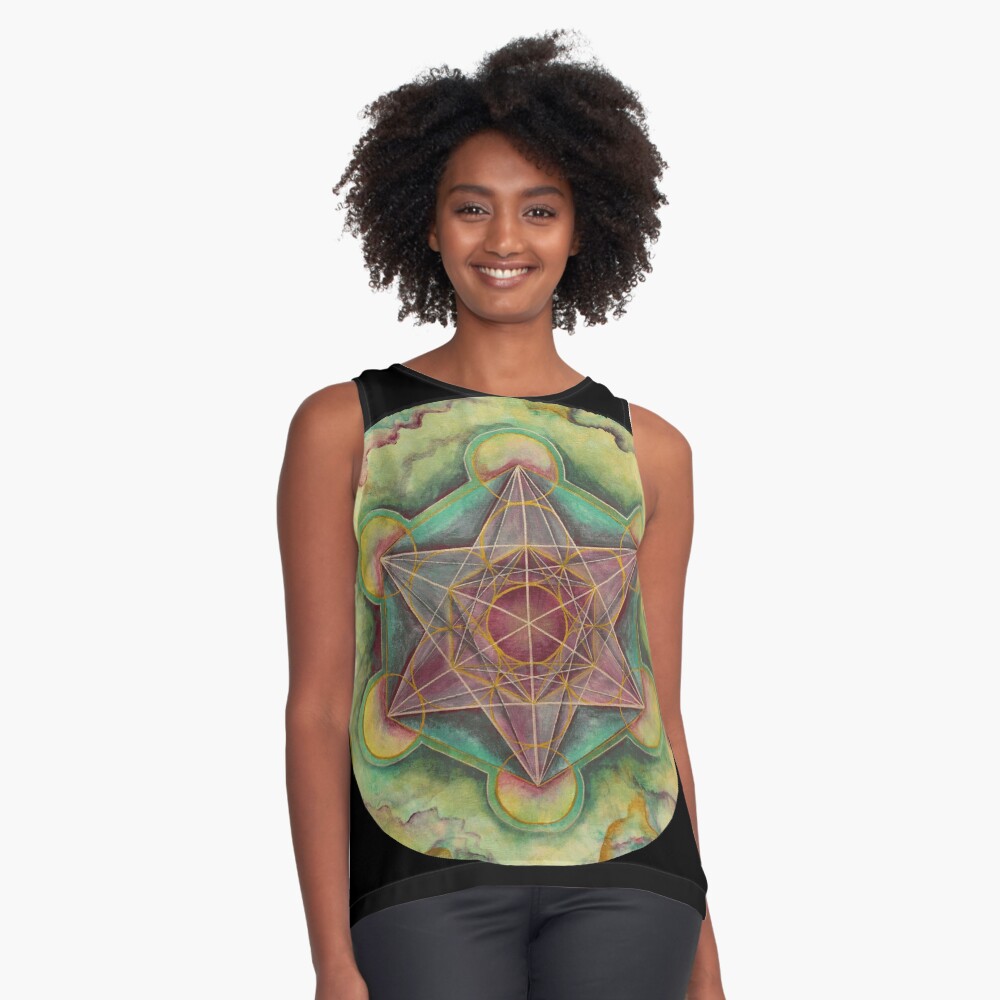 Item preview, Sleeveless Top designed and sold by heartsake.