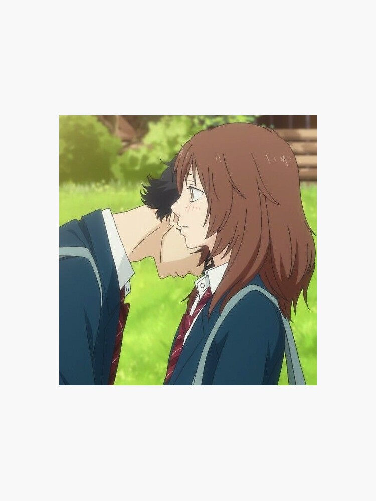 Futaba & Kou ( Ao Haru Ride ) Blue Spring Ride Sticker by babydollmerch