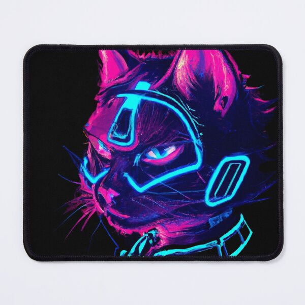 Item preview, CAT CYBERCAT - cyberpunk style designed and sold by VibesD.